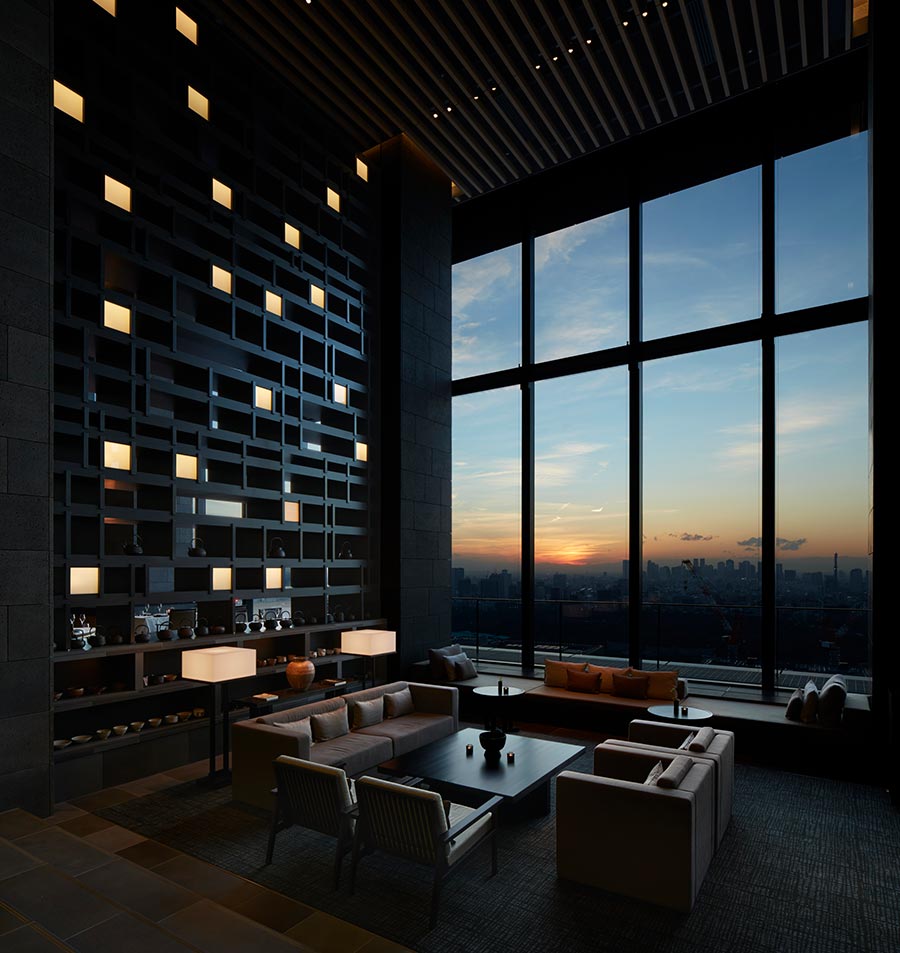 Best Boutique Hotel Lobbies - Aman Tokyo - Tablet Hotels